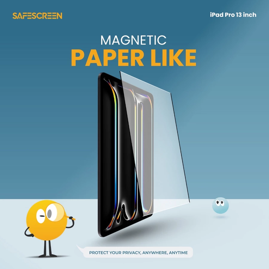 Magnetic Paper Like — iPad Pro 13" (M4/M5)